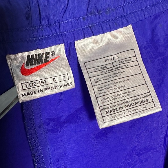 Nike 90’s Style Nylon Track Pants Running Activewear Joggers | Large - Picture 13 of 15